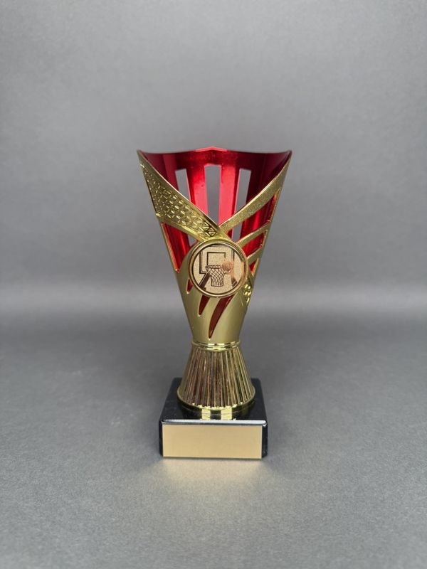 Trofé Aila, Guld-Röd, 160mm