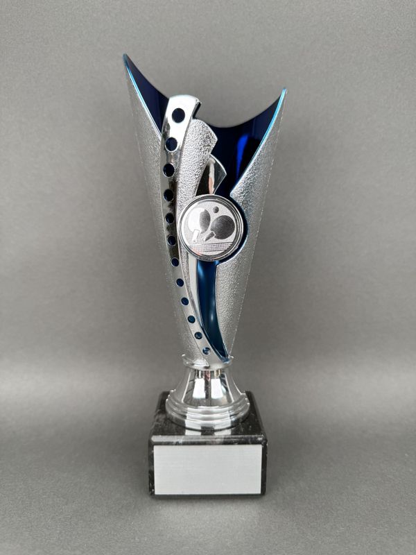 Trofé Max, Silver-Blå, 210mm