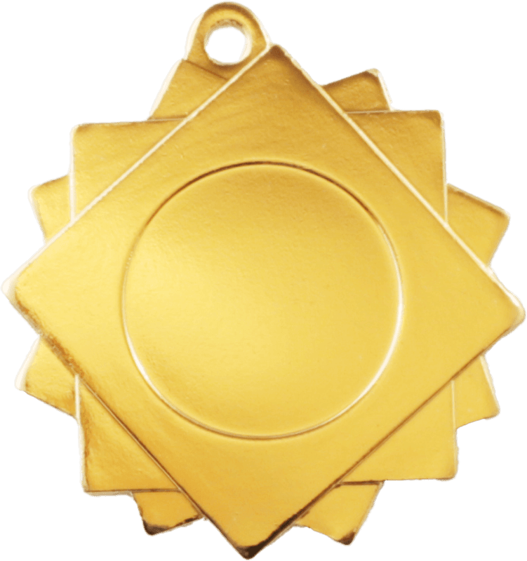 Medalj 50mm, 25mm emblem, 27 gram